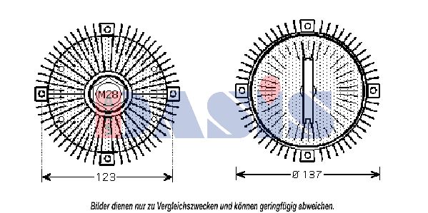 AKS DASIS Kytkin, jäähdytystuuletin 128270N